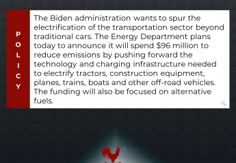 Biden Seeks to Boost Farm Vehicle Electrification