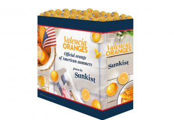 Sunkist celebrates new packaging and merchandising program for Valencia oranges