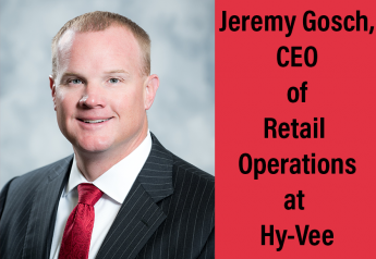 Jeremy Gosch will be Hy-Vee’s CEO and president of retail operations