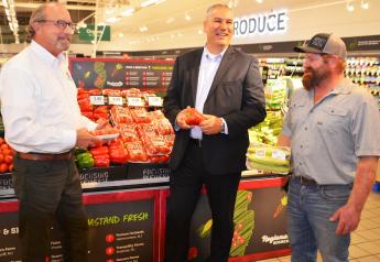 New Jersey Ag Secretary Doug Fisher emphasizes local produce at Stop & Shop