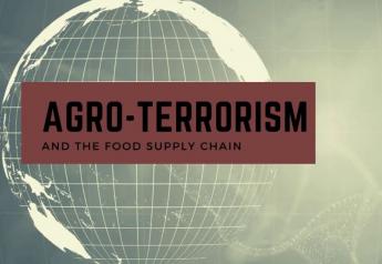 Agro-Terrorism and the Food Supply Chain: This is a Different World, Rose Says