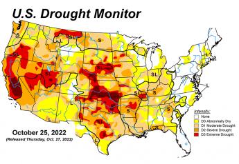 Drought Levels Enter 2012 Territory