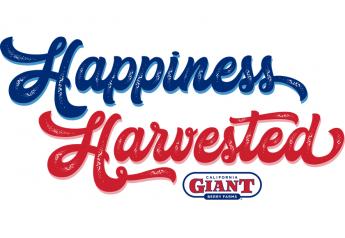 California Giant Berry Farms to celebrate 'Happiness Harvested' at IFPA show