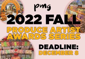 Deadline is Dec. 8 to send photos for the fall Produce Artist Award Series