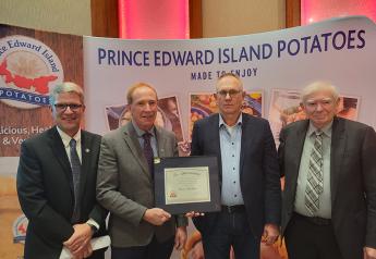 Canadian potato industry leaders honored at annual banquet