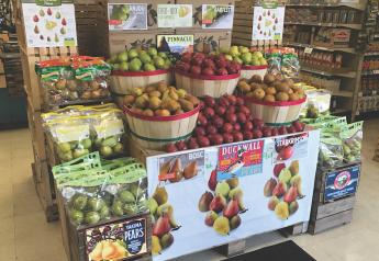 Get shoppers to fall for pears