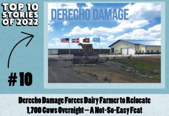 Top 10 Stories of 2022: Derecho Damage Forces Dairy Farmer to Relocate 1,700 Cows Overnight