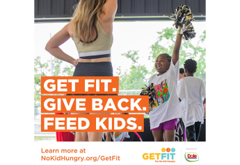 Dole encouraging people to 'Get Fit for No Kid Hungry'