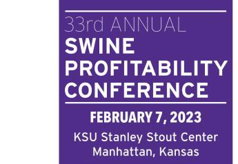 K-State Swine Profitability Conference Program Announced