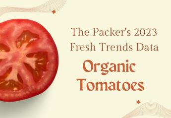 Organic tomato category continues to grow at a moderate pace