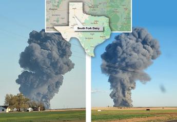 Large Explosion and Fire Breaks Out at South Fork Dairy in Dimmitt, Texas Monday Night