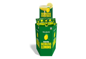 Wonderful Citrus introduces new display bins for seedless lemons