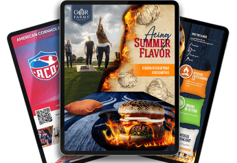 G&R Farms launches cookbook, partners with American Cornhole Organization
