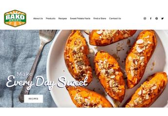 Bako Sweet's redesigned website has new features for shoppers