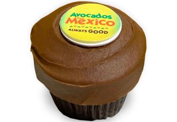Celebrate National Avocado Day with a cupcake