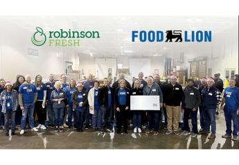 Food Lion recognizes C.H. Robinson for partnership in supply chain solutions, hunger relief