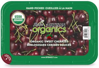 Stemilt Artisan Organics cherries can boost impulse purchases, marketer says