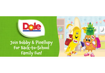 Bobby Banana and Pinellopy Pineapple lead Dole’s back-to-school push