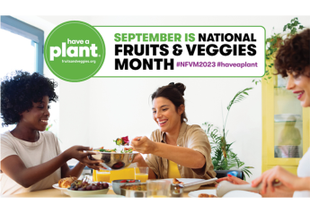 Shout it this September: Every time you eat, have a plant