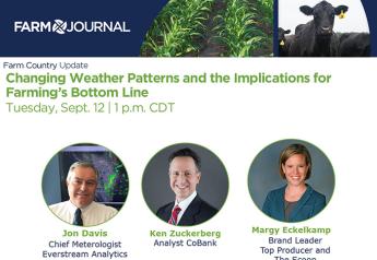 Free Webinar: Changing Weather Patterns and the Implications for Farming's Bottom Line