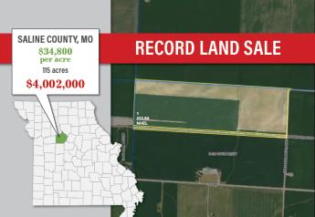 SOLD! 115 Acres of Missouri Farmland Just Sold For $34,800 Per Acre, Smashing the Previous Record
