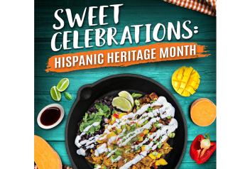 Sweetpotato commission celebrates Hispanic Heritage Month with e-cookbook, influencer campaign