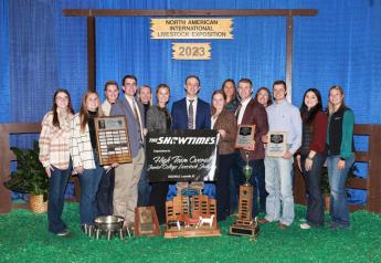 Butler Community College Wins NAILE Junior Collegiate Livestock Judging Contest 
