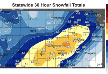 Kansas Landed in the Bull's-Eye of a Late-November Snow, And It's Good News for Winter Wheat