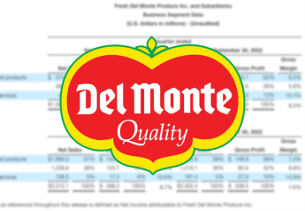 Fresh Del Monte Produce reports Q3 results