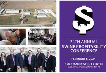 Kansas State University's Swine Profitability Conference Set for Feb. 6