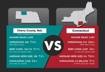 Comparing Cherry Co., Neb., and Connecticut 