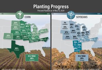 Corn and Raw Planting Progression Slows Whole 