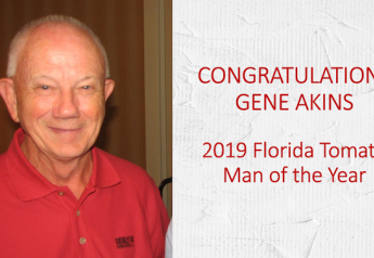 Gene Akins of Catalytic Generators wins Florida Tomato Man of the Year