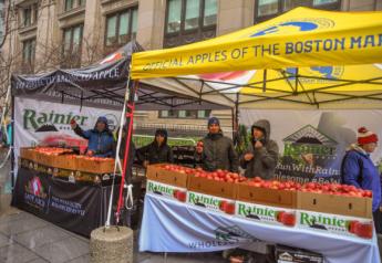 Rainier apples fuel Boston Marathon events