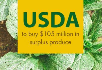 USDA plans to buy $105 million in surplus produce