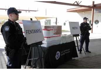 CBP seizes record amount of fentanyl in cucumber truck