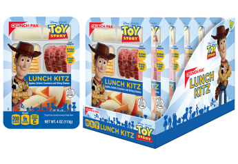 Crunch Pak’s new Lunch Kitz feature Toy Story’s Woody