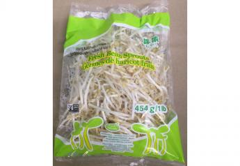 Fresh Sprouts brand Fresh Bean Sprouts recalled due to salmonella