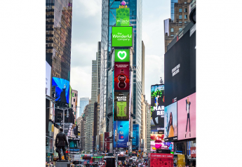 Wonderful Co. goes big in NY’s Times Square