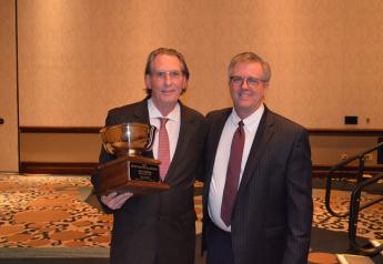 Long-time National Potato Council CEO John Keeling was awarded The Packer’s 2018 Potato Man for All Seasons at the group’s annual banquet on Jan. 11 in Austin, Texas.
