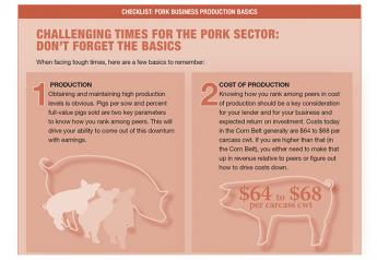 Checklist: Pork Business Production Basics