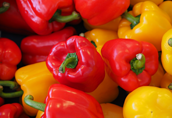 Organic peppers popular