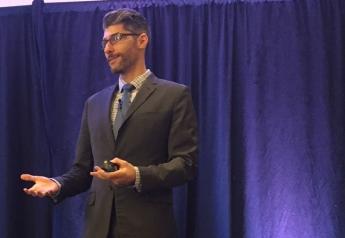 Darren Seifer, food and beverage industry analyst with The NPD Group Inc,,spoke Aug. 23 to more than 300 attendees at the U.S. Apple Association’s Annual Outlook and Crop Marketing Conference. 