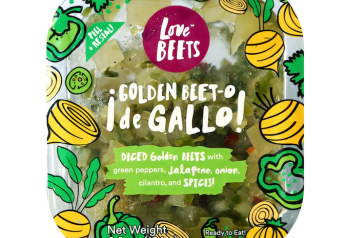 Love Beets Golden Beet-o de Gallo won a NEXTY award at Natural Products Expo West.