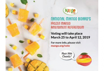 National Mango Board vote on frozen fruit to start soon