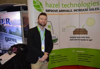Patrick Flynn, co-founder of Chicago, Ill., -based Hazel Technologies Inc.