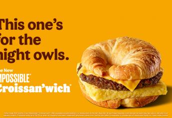 Burger King takes Impossible Croissan’wich Nationwide