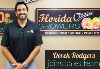 Derek Rodgers joins Florida Classic Growers in sales