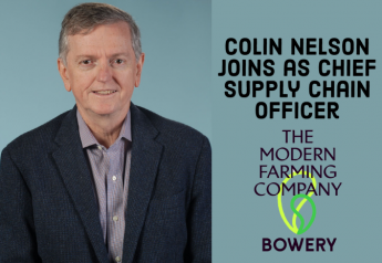 Bowery Farming adds Colin Nelson as chief supply chain officer