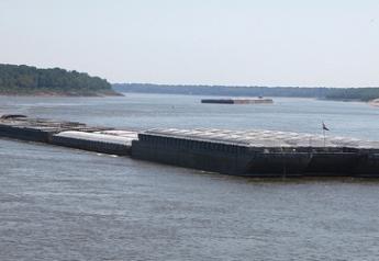 Mississippi River barge